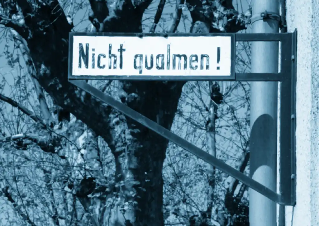 Nicht qualmen !